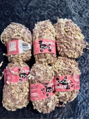 Pooch Plush Chunky Yarn - Beige & Cream